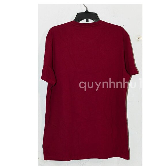 Calvin Klein Men's Cotton Crew Neck Breathable Liquid Touch T-shirt IN RED - Picture 4 of 5